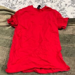 Red unisex Shirt